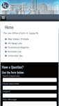 Mobile Screenshot of cappalaw.com