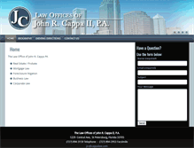 Tablet Screenshot of cappalaw.com